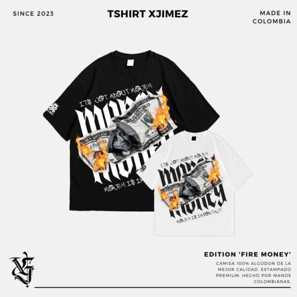 Camiseta Xjimez Fire Money 'CX01'
