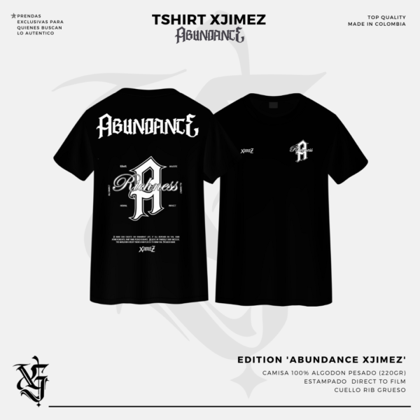 Camiseta Abundance Xjimez